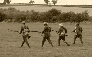 Soldiers in World War 1