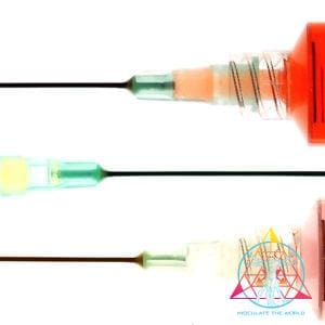 10cc Syringes W/ 18ga needles (5 pack)