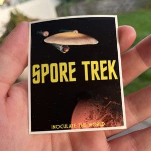 Spore Trek Sticker
