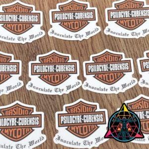 Basidio Mycota Biker Sticker